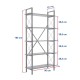 Βιβλιοθήκη Elysian Megapap χρώμα μαύρο 90x33,5x180εκ. Βιβλιοθήκη Elysian Megapap χρώμα μαύρο 90x33,5x180εκ.