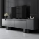 Έπιπλο τηλεόρασης Haven Megapap χρώμα ανθρακί 180x30x50εκ. Έπιπλο τηλεόρασης Haven Megapap χρώμα ανθρακί 180x30x50εκ.