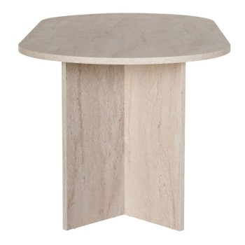 Τραπέζι Sablin Megapap χρώμα travertine 180x89,5x75εκ.