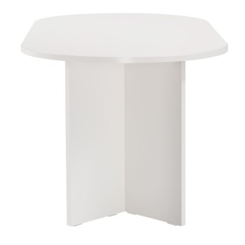 Τραπέζι Sablin Megapap χρώμα λευκό 180x89,5x75εκ.