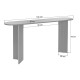 Κονσόλα Sira Megapap χρώμα travertine 150x35x75εκ. Κονσόλα Sira Megapap χρώμα travertine 150x35x75εκ.