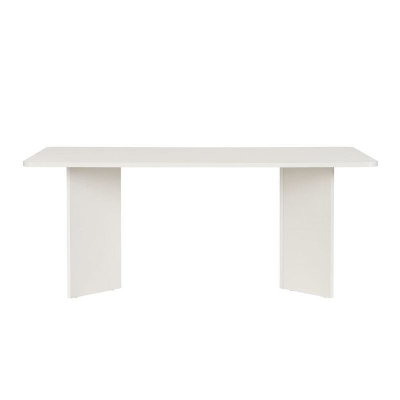 Τραπέζι Linza Megapap χρώμα λευκό 180x90x75εκ.