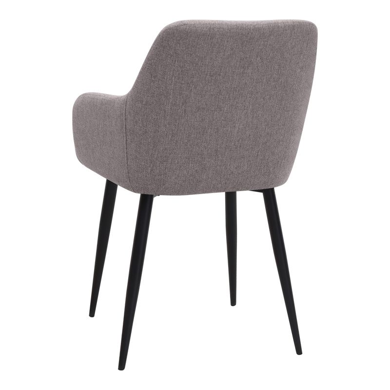 Σετ τραπεζαρία 5τμχ Rubes - Monica Megapap χρώμα φυσικό οξιάς - ανοιχτό μπεζ Ø100x78εκ.