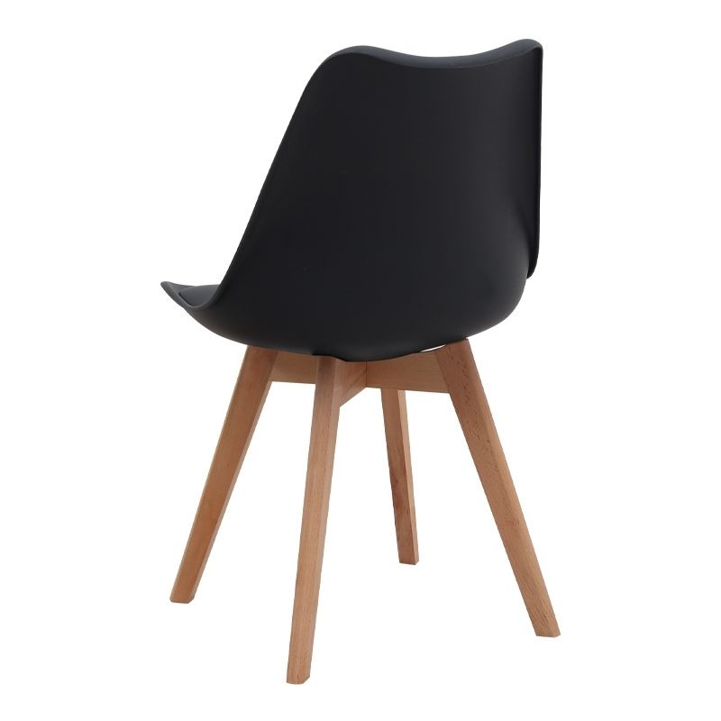 Σετ τραπεζαρία 5τμχ Xana - Viva Megapap χρώμα sepet oak - μαύρο Ø90x77,5εκ.