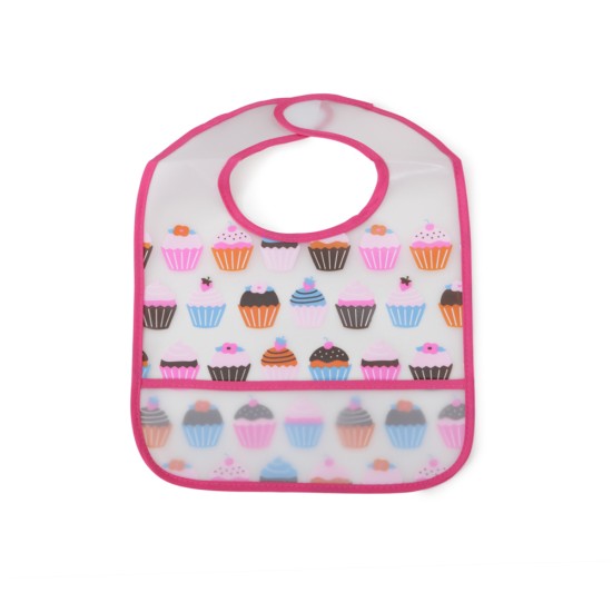 Baby Bib Funny Snack pink 1001 Baby Bib Funny Snack pink 1001