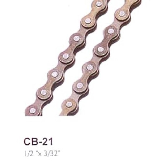 Bicycle chain CB21 (1/2``*3/32``*116L) for Gear bikes