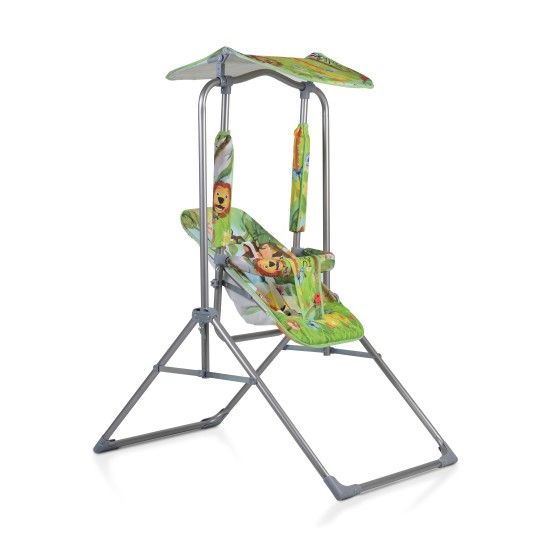Garden swing Funny green