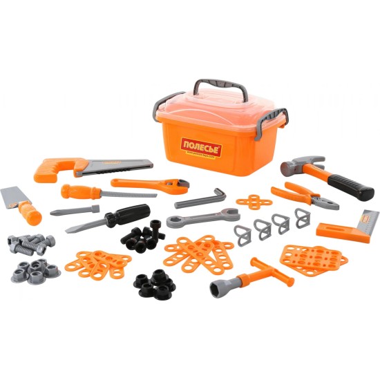 Polesie 59307 Tool set, 57 pieces (container