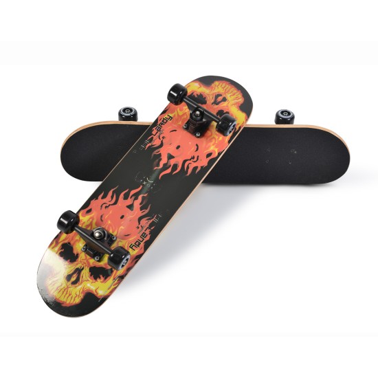 Skateboard 3006 B56 fire Skateboard 3006 B56 fire