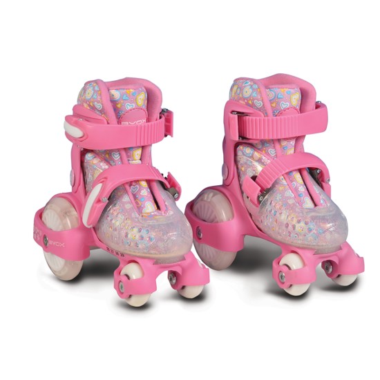 Roller skates Little Beetle pinky girl Roller skates Little Beetle pinky girl