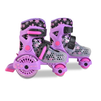 Roller skates Little Beetle violet girl