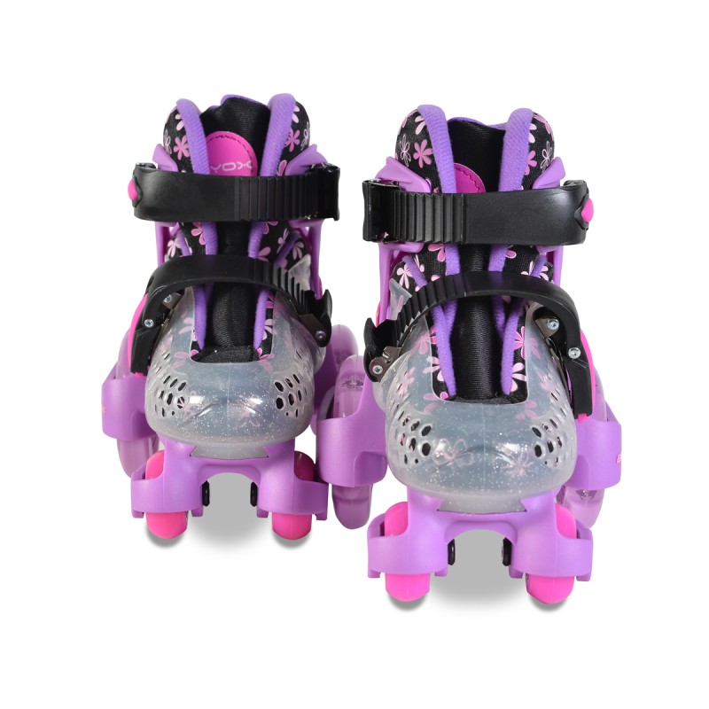 Roller skates Little Beetle violet girl