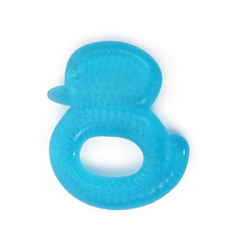 Water filled teether Duck Blue - T1199