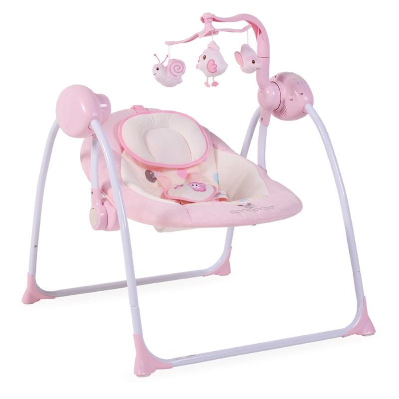 Electric swing Baby swing + pink