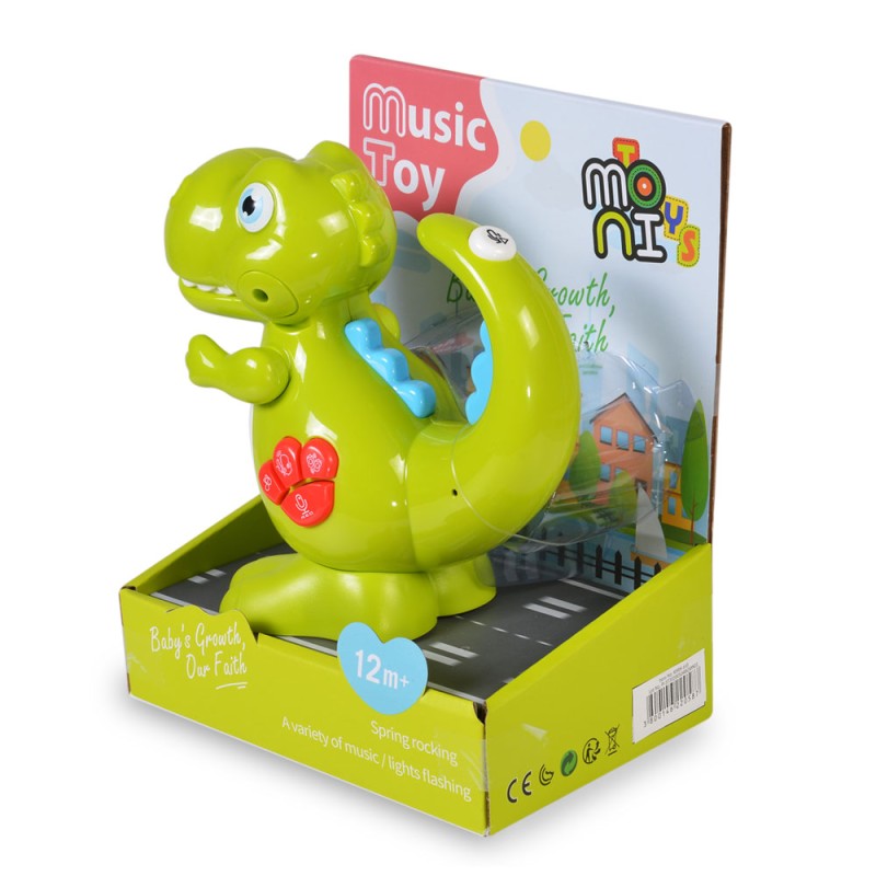 Baby dinosaur with lights K999-143