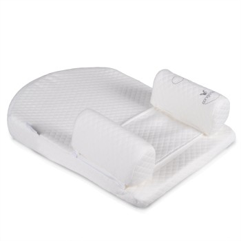 Memory foam sleep positioner
