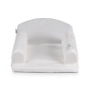 Memory foam sleep positioner