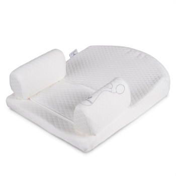 Memory foam sleep positioner