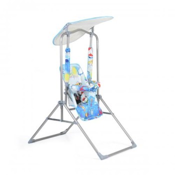 Garden swing Funny blue