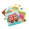 Tooky Toy 6 in 1 Mini transportation puzzle 33 pcs TL635