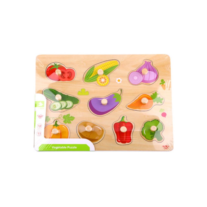 Tooky Toy Vegetable puzzle TY855