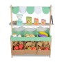 4425 Wooden supermarket with set of products 38 pcs