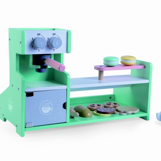 Wooden coffee shop 4442 15 pcs Wooden coffee shop 4442 15 pcs