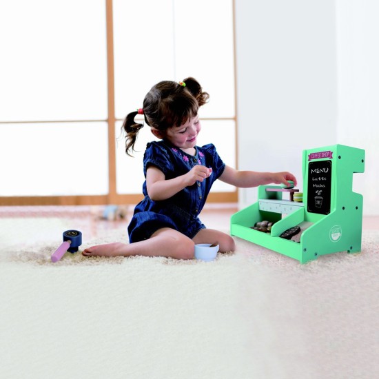 Wooden coffee shop 4442 15 pcs Wooden coffee shop 4442 15 pcs