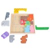 Wooden animal puzzle 3002 15 pcs