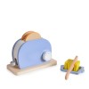 Wooden Toaster Set 4341 - 9 pcs