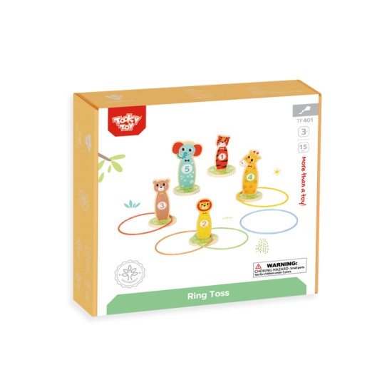 Tooky Toy Ring Toss 15 pcs TF401