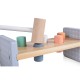 2525 Wooden toy with a hammer - 7 pcs