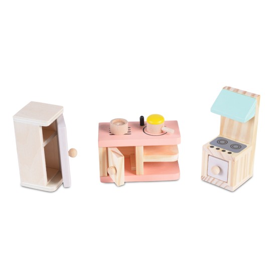 4013 Wooden kitchen furniture - 5 pcs