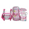 Doll pram Pink rose 9651b
