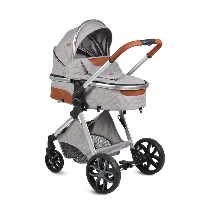 Baby stroller Alma light grey