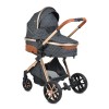 Baby stroller Alma black