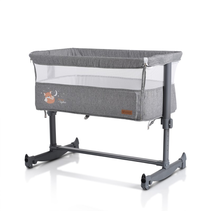 Baby crib Always Together grey