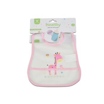 Baby Bib Healthy pink