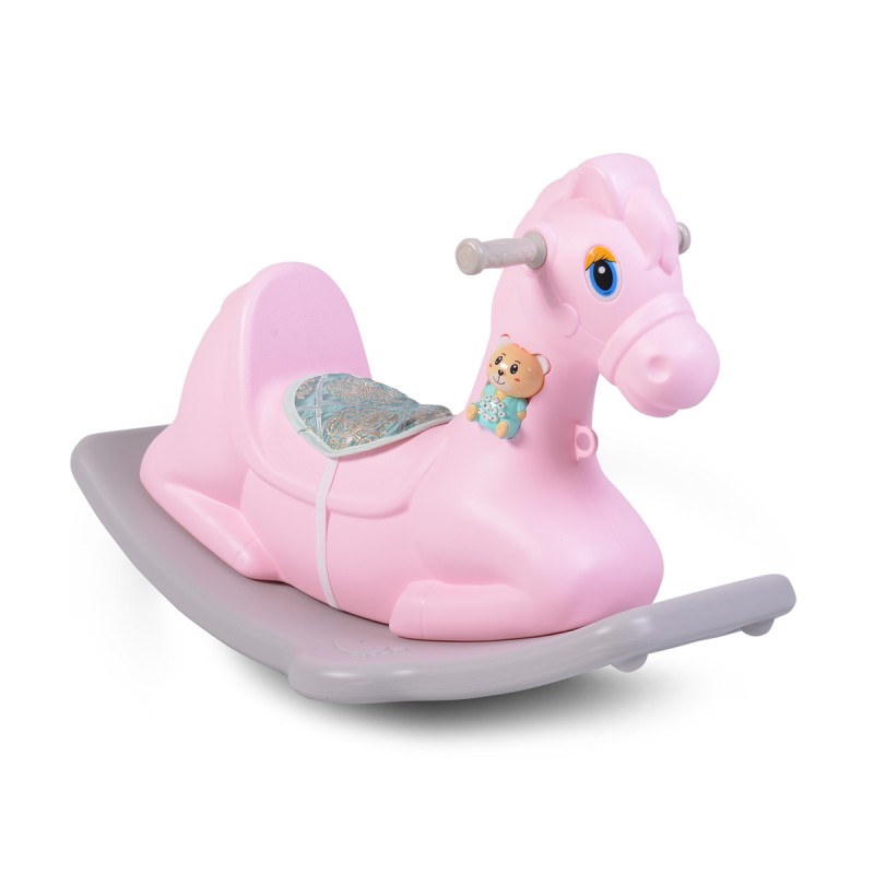 Moni Garden 18101 Horse swing Napoleon pink