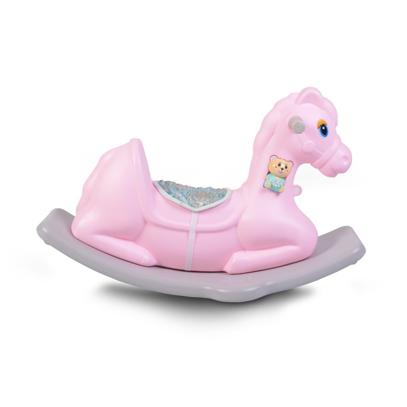 Moni Garden 18101 Horse swing Napoleon pink