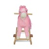 Plush rocking horse Rose WJ-001 pink