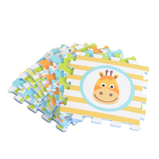 Moni Toys 3063 9 pcs HT printed puzzle animal