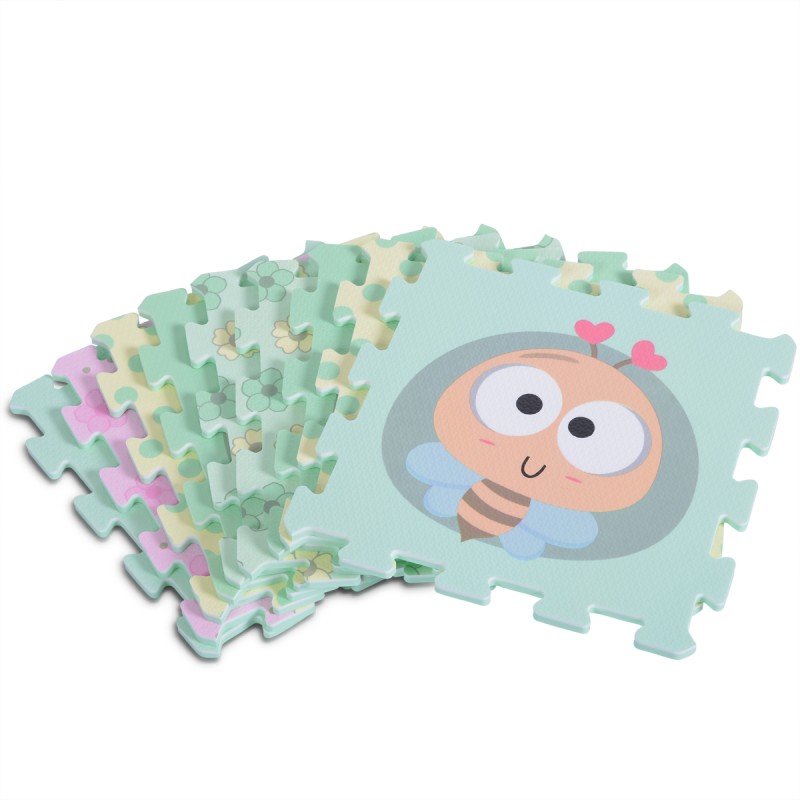 Moni Toys 3082 9 pcs HT printed puzzle insect world