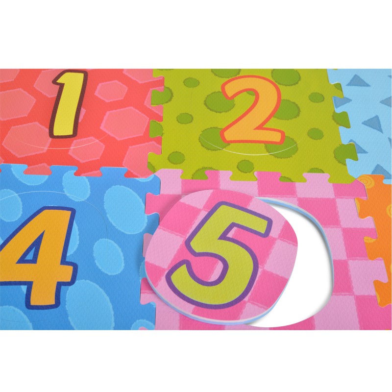 Moni Toys 3020 9 pcs HT printed puzzle mat numbers