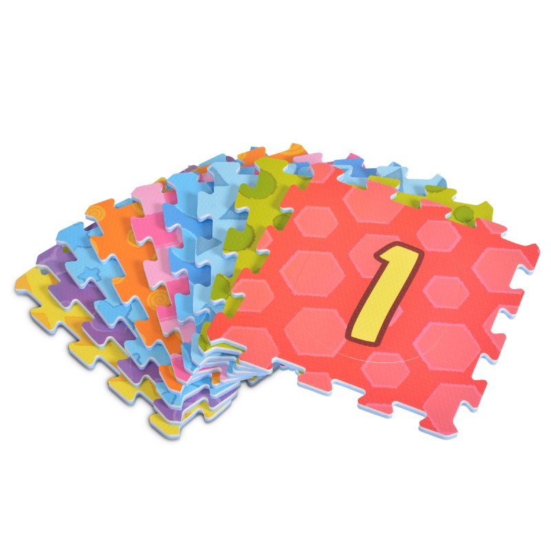 Moni Toys 3020 9 pcs HT printed puzzle mat numbers