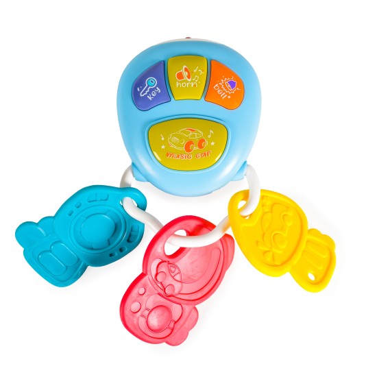 Music toy Car key 855-73A blue Music toy Car key 855-73A blue