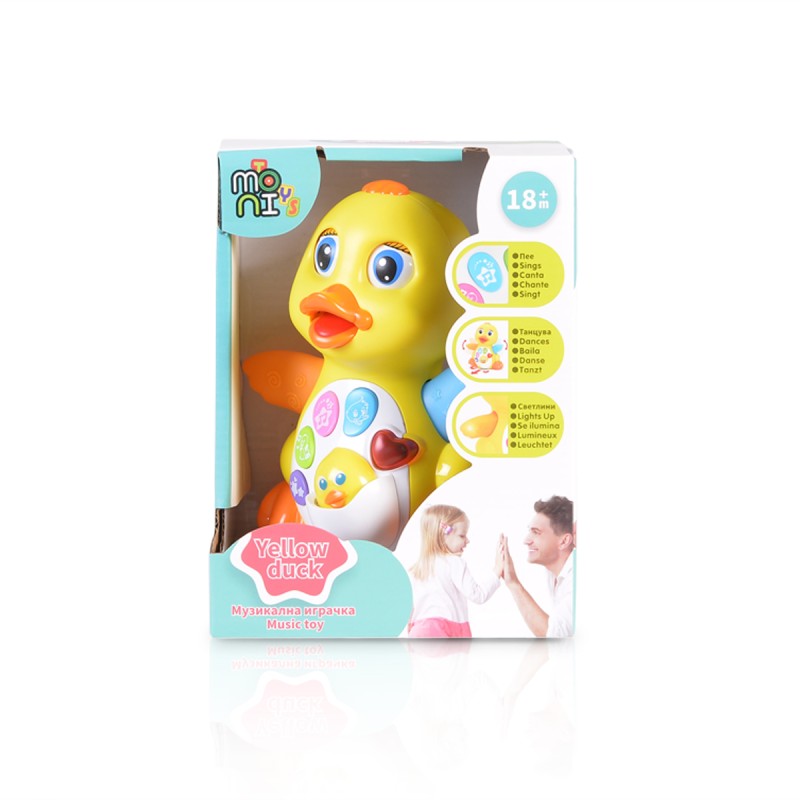 808 MUSIC TOY YELLOW DUCK