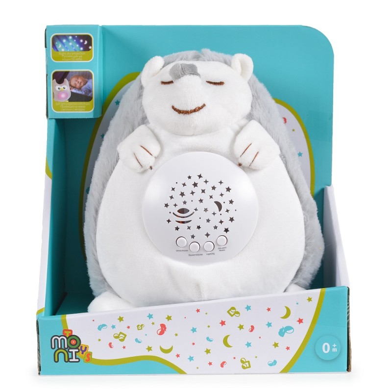 Night light and projector Plush Hedgehog FM666-25