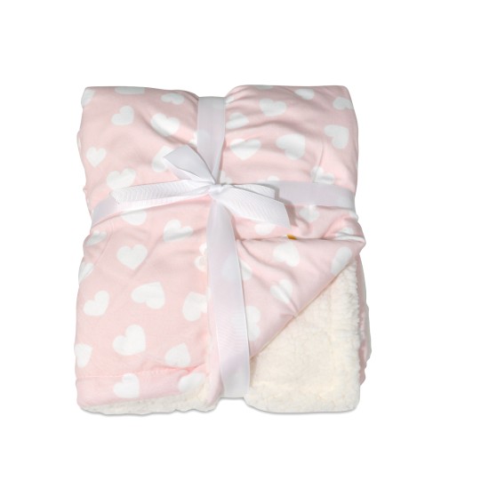 Baby blanket Shaggy pink Baby blanket Shaggy pink