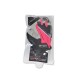 Bicycle half glove AU201 pink size S